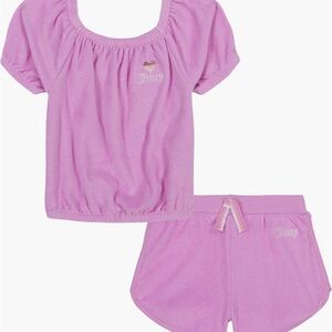 Juicy Couture Kids Matching Set in Light Purple